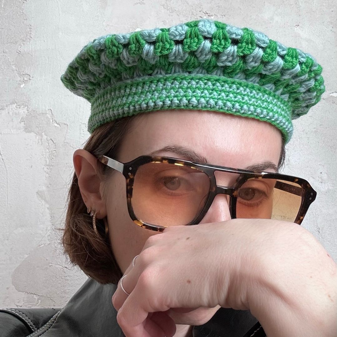 希少 UNDERCOVER CHECKED WOOL BERET Jackie - Beret – Hobbii