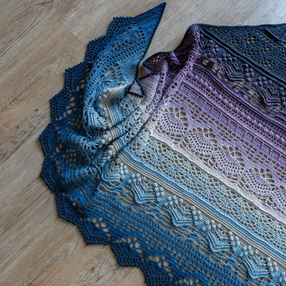 

Frozen Iris - Shawl
11
