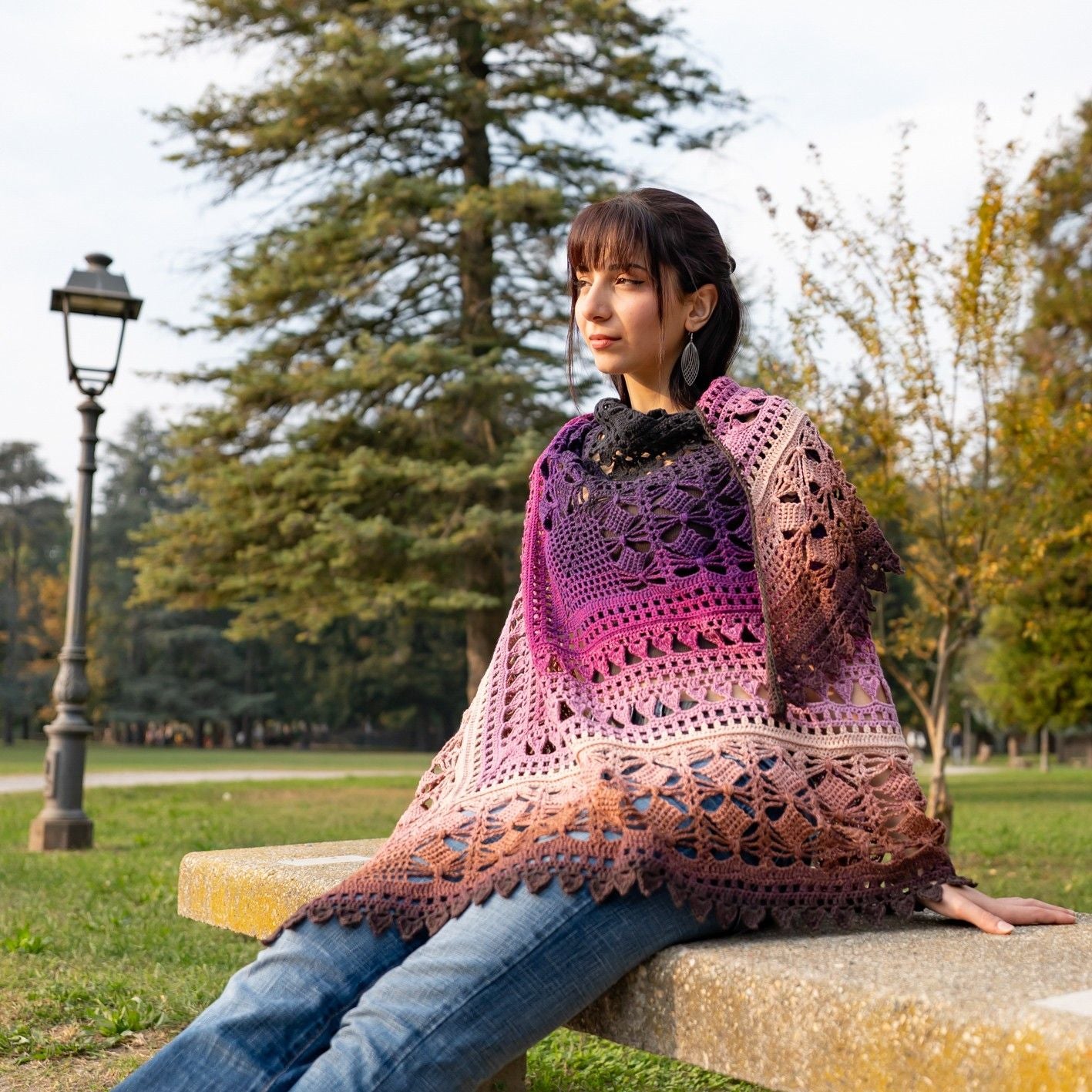 Mountain Veil - Shawl – Hobbii
