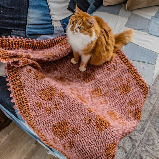

Paw Prints On My Heart - Blanket
4