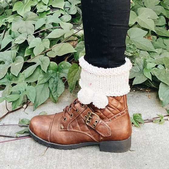 

Pom-Pom - Boot Cuffs
3