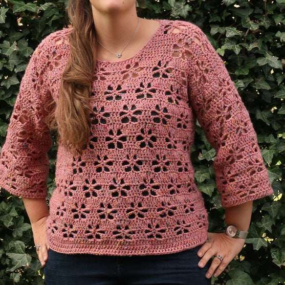 

Fleur - Lace Sweater
6