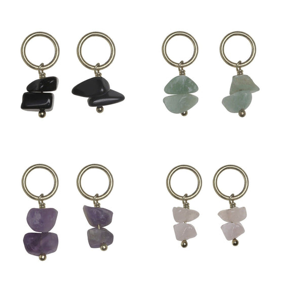 

Stitch Markers w. Stones - Hobbii
1