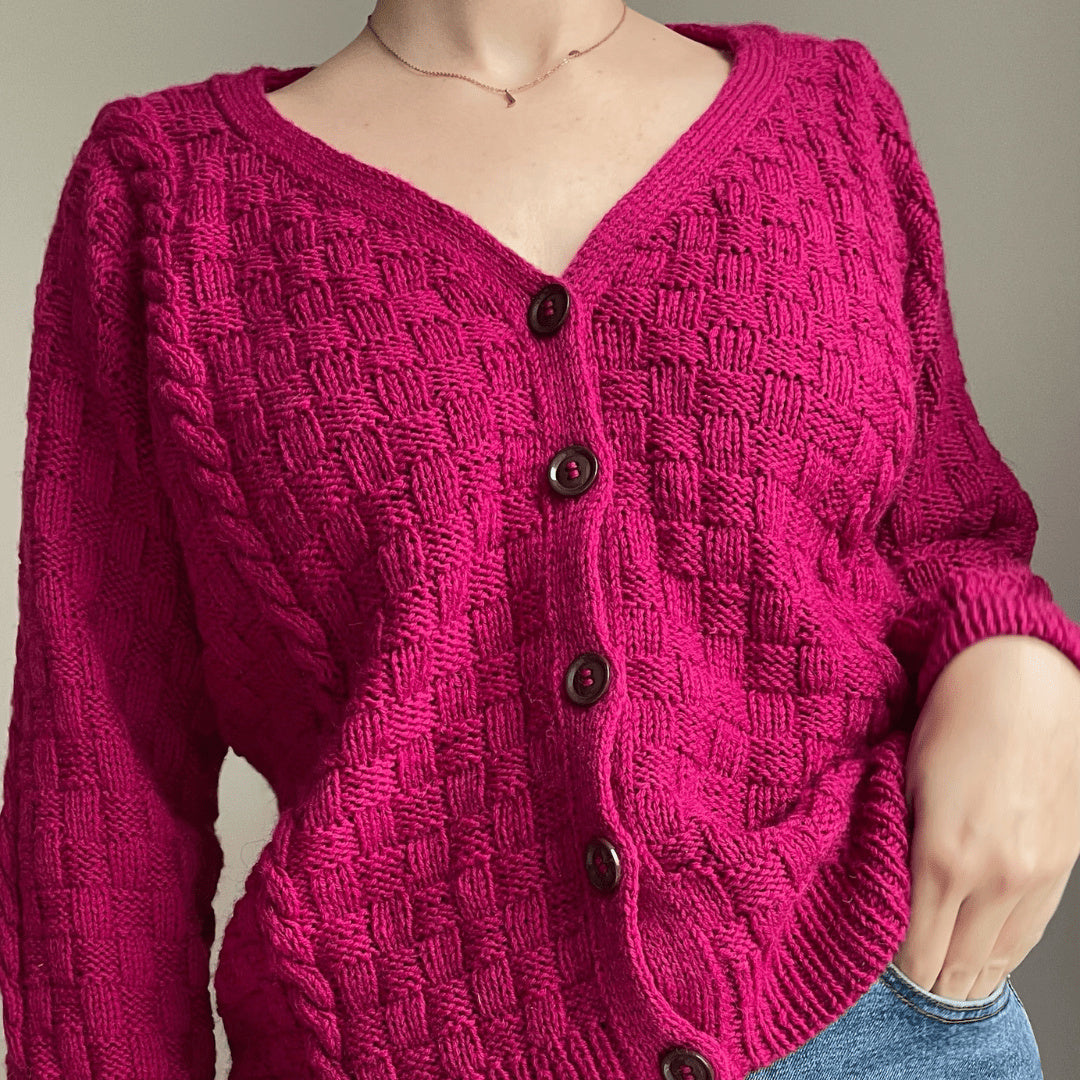 【希少】BPN 2005s asymmentry knit cardi Easy Summer Cardi - Cardigan - KAL – Hobbii