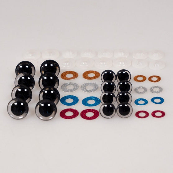 

Glitter Safety Eyes - Medium - Go Handmade
2