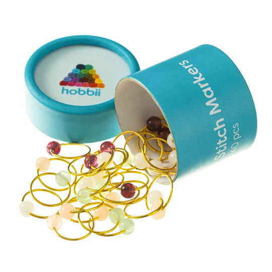 Stitch Markers with Beads - Hobbii