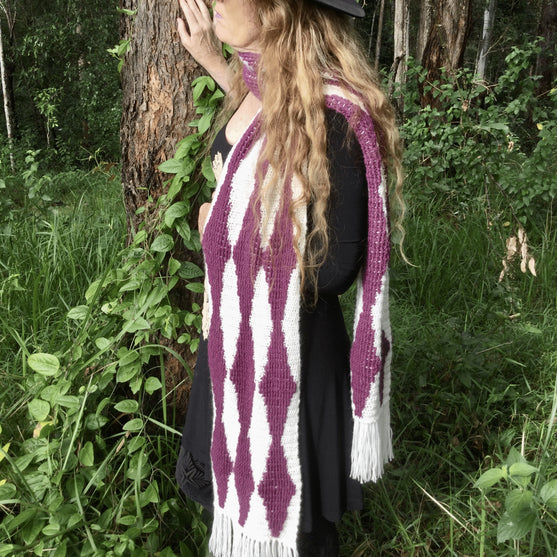 

Harlequin Rhapsody - Scarf
1