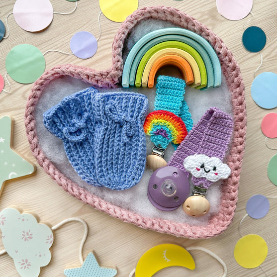 

Heart baskets - Set of 3
3