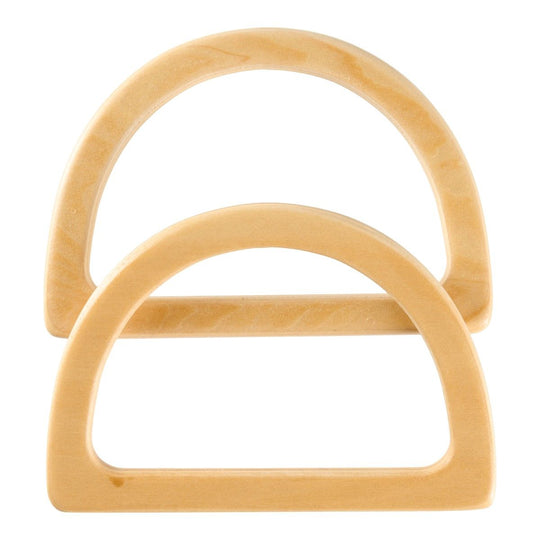 Wooden Handles - D-shape - Hobbii