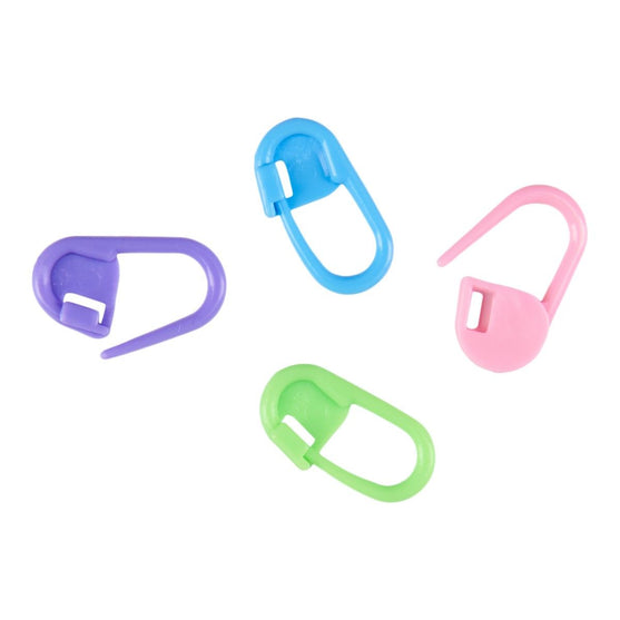 

Stitch Markers w. lock - 25 pcs. - Hobbii
3