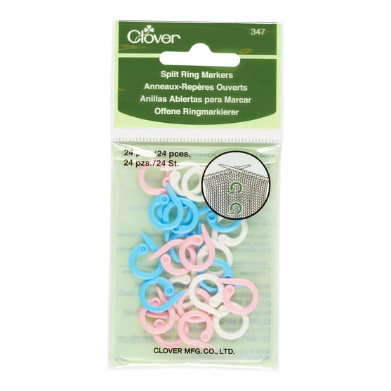 

Ring Stitch Markers - Clover
2