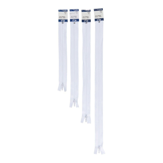 Zipper Spiral White