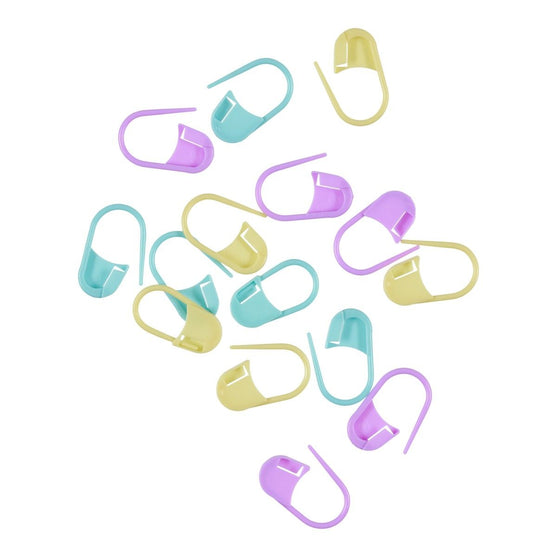 

Jumbo Stitch Markers w. lock - Hobbii
1