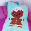 

Kawaii Gingerbread Man - Blanket
1