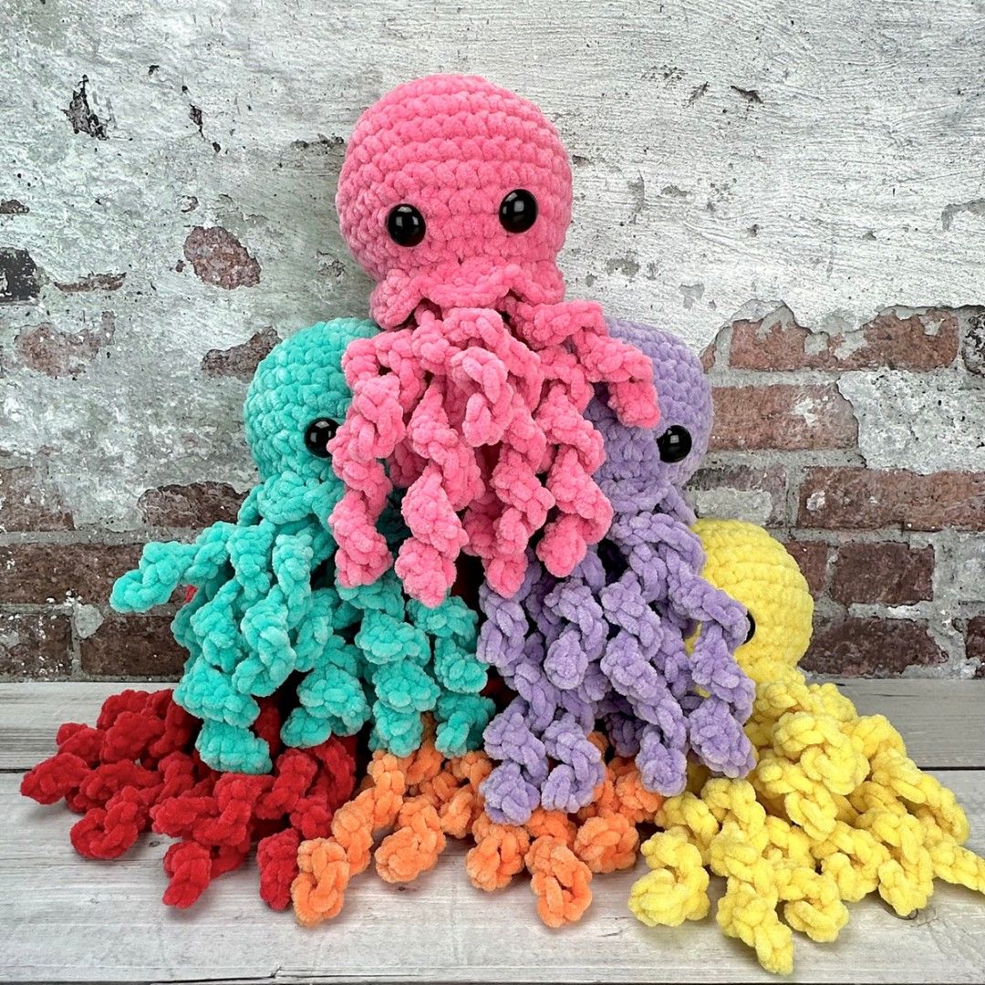 Mini crochet animals - pocket friends from Hobbii