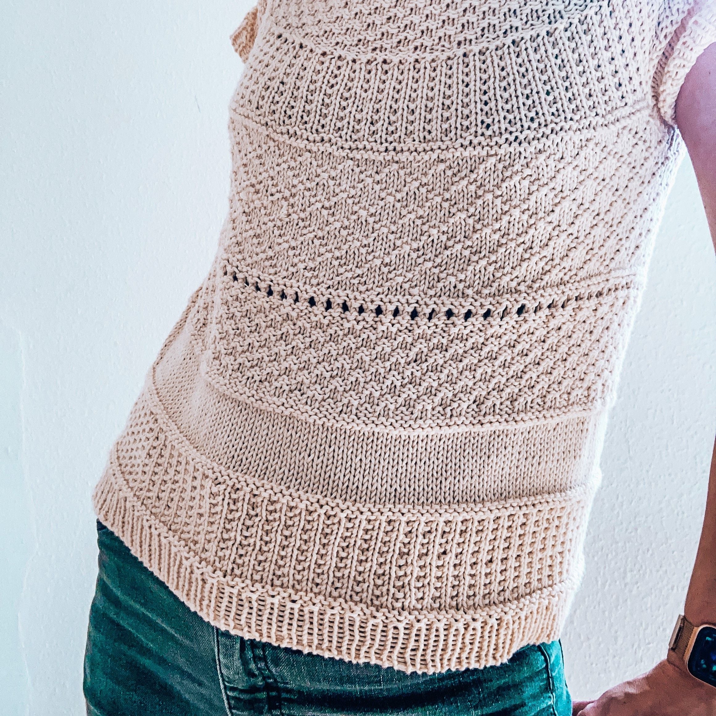 ★22-23FW★KNITTED★Summer Layering Knit Shirt Summer Structure - T-shirt – Hobbii