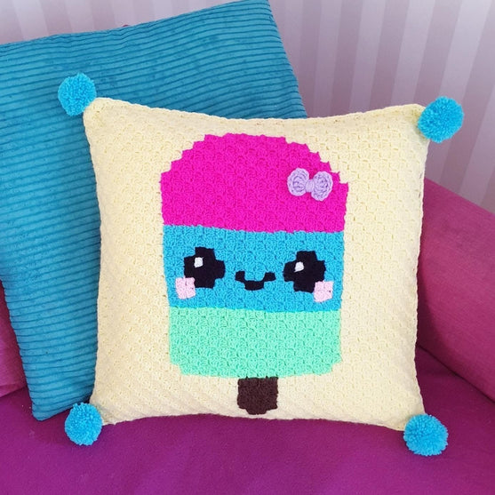 

Kawaii Popsicle - Pillow
1