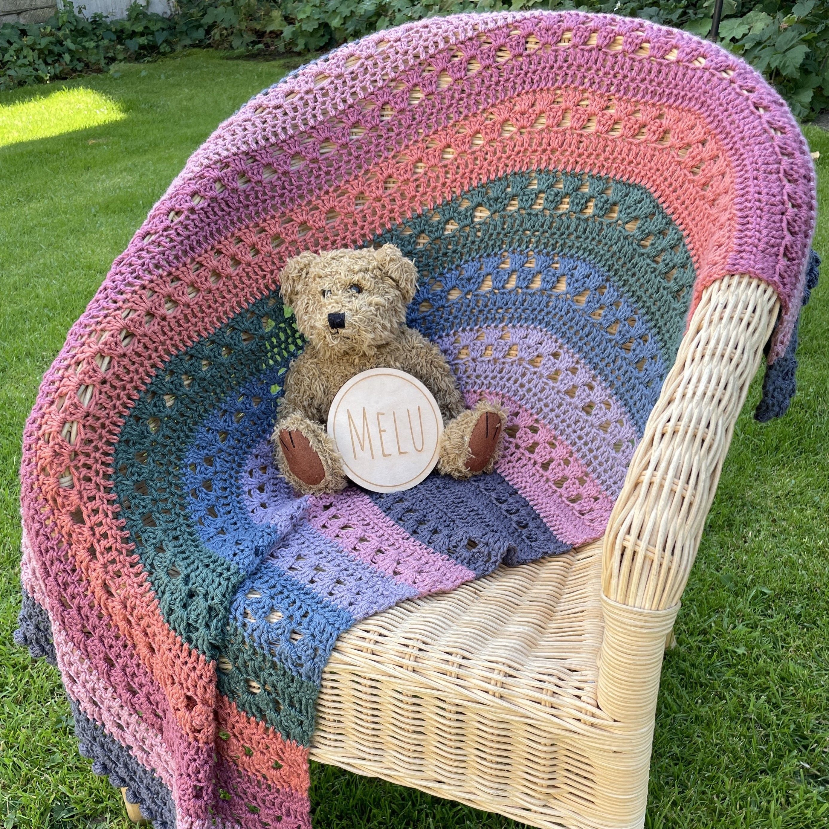 Granny Over the Rainbow - Blanket – Hobbii