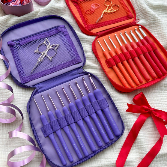 

Cosmo Crochet Hook Set - 9 Sizes - Wisteria - Hobbii
9