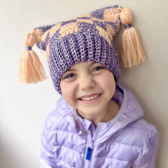 

Glow Check - Beanie
1