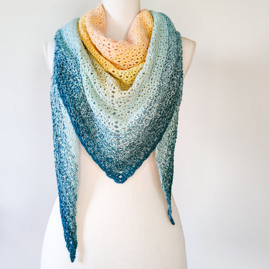 Fairytale Sunrise - Shawl