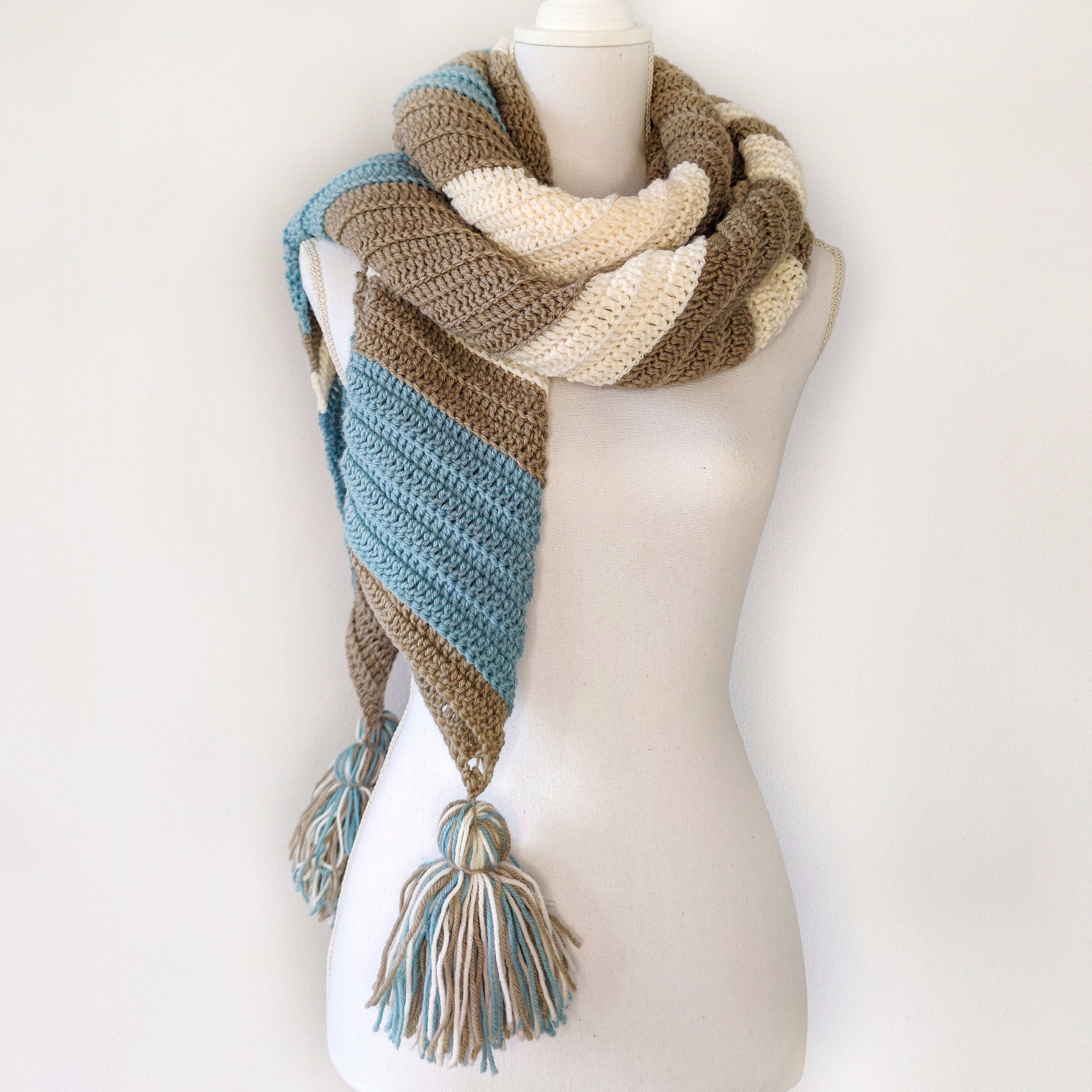 パタゴニア　recycled cashmere pointelle Scarf Pebble Pointe - Scarf – Hobbii