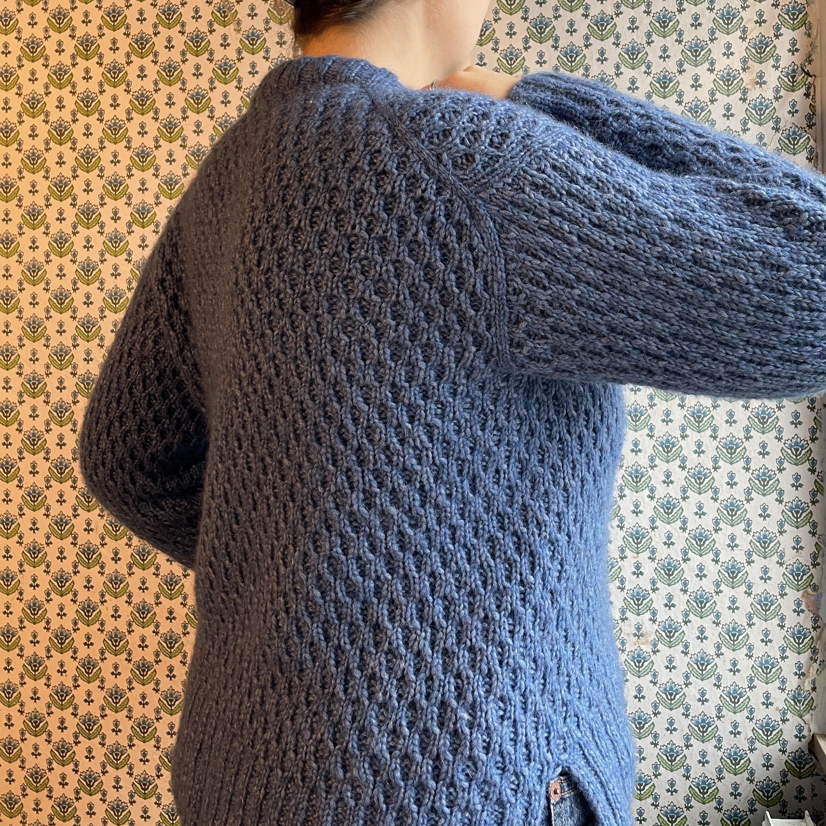 Easy Honeycomb Sweater – Hobbii