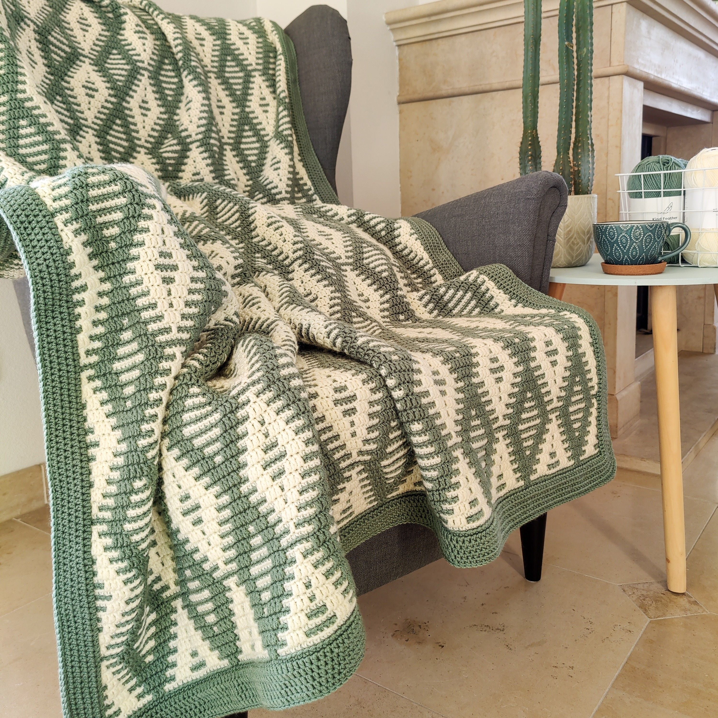 Nordic Morning Breeze - Blanket – Hobbii