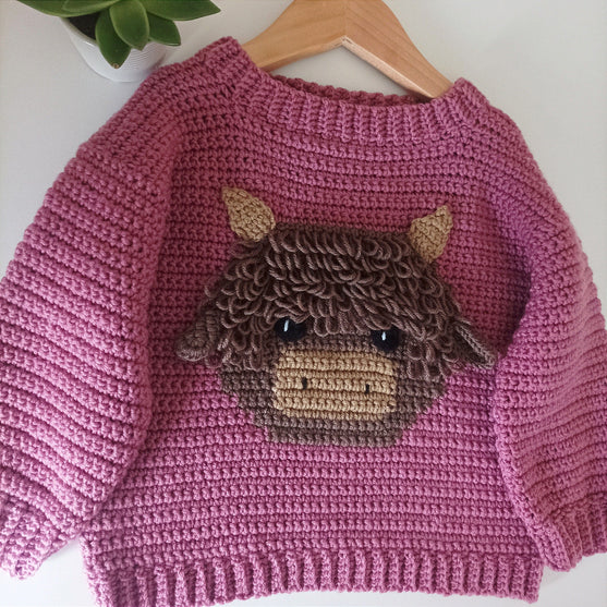 

Highland Cow - Children’s Jumper
2