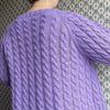 

Easy Cable Cardigan
4