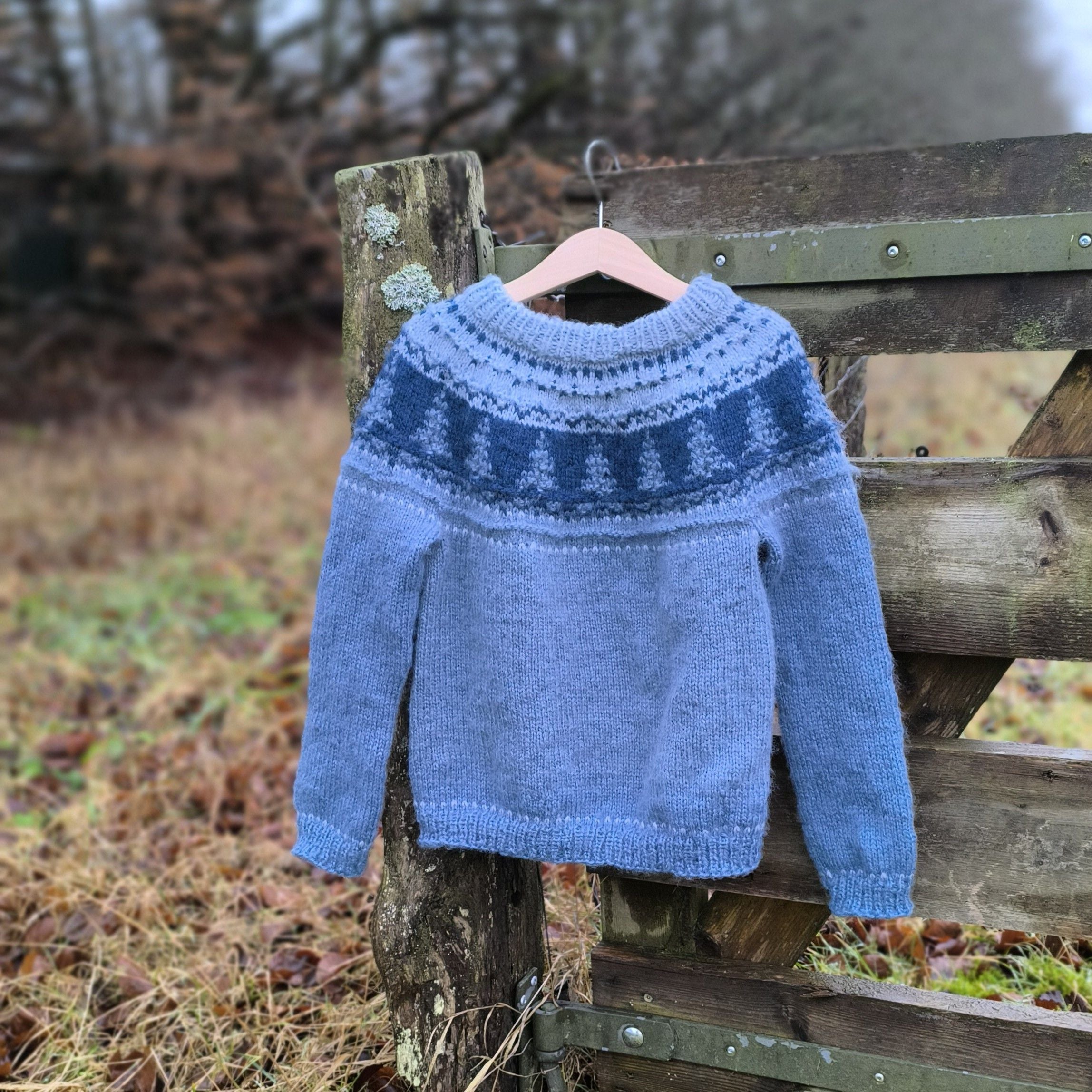 Fluffy Winterday - Children’s Sweater – Hobbii