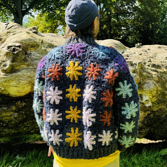 

Mosaic Bloom - Granny Square Jacket
2