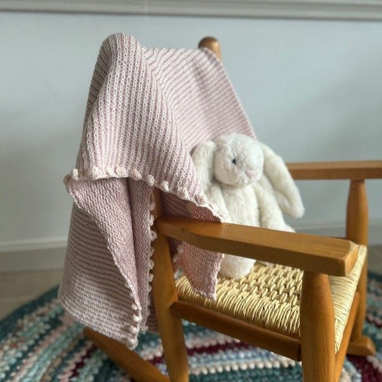 Candy Stripes - Baby Blanket