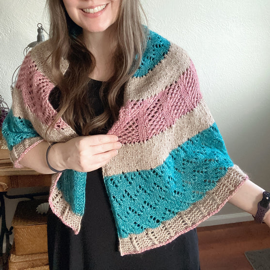 

Desert Bloom - Shawl
3