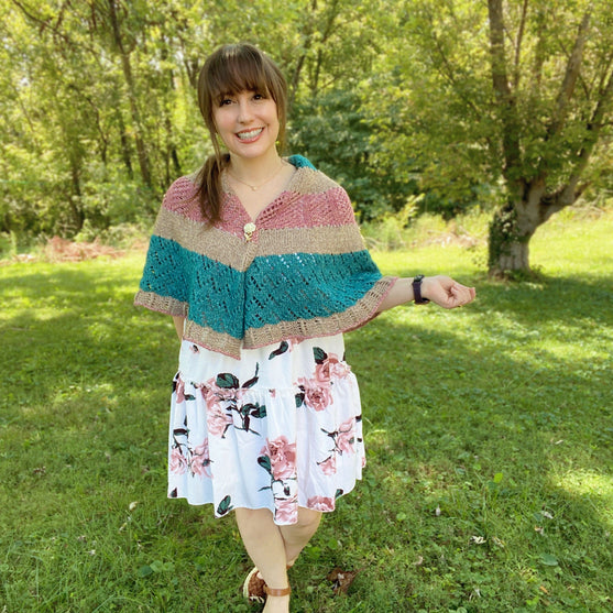 

Desert Bloom - Shawl
9