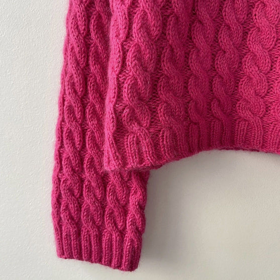 

Easy Cable Sweater
3