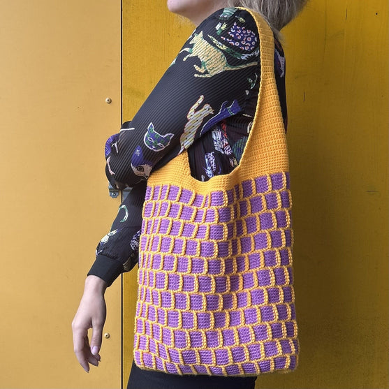 Official source image for the Cladonia Tote Bag crochet pattern