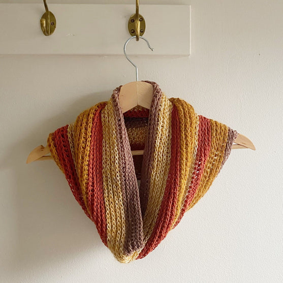 

Faux Knit - Crochet Cowl
1