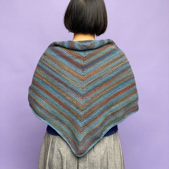 Jasmin - Tunisian Crochet Shawl