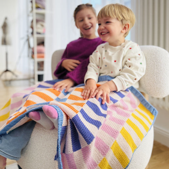 Hilma - Baby Blanket - Knit Kit