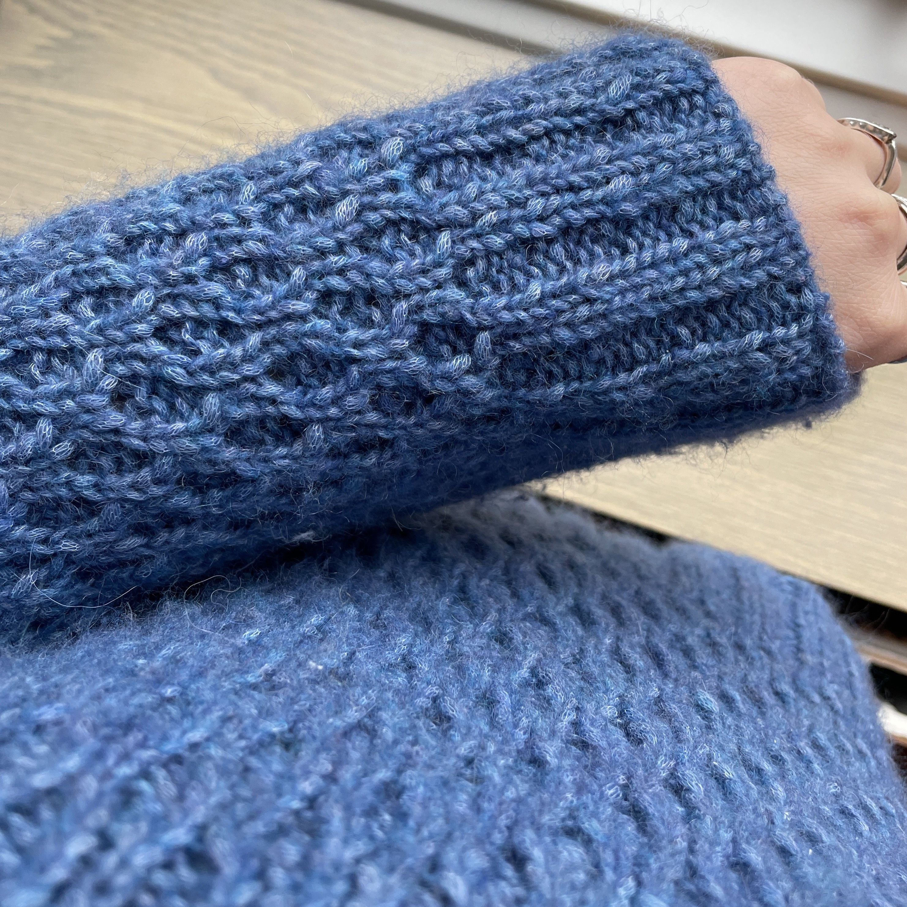 Easy Honeycomb Sweater – Hobbii