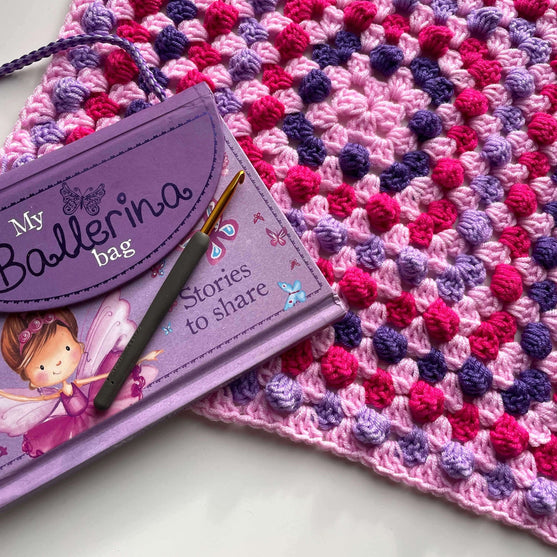 

Bella’s Bobble Granny Square - Blanket
2