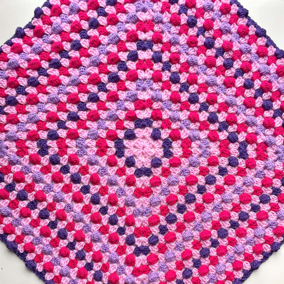 

Bella’s Bobble Granny Square - Blanket
3