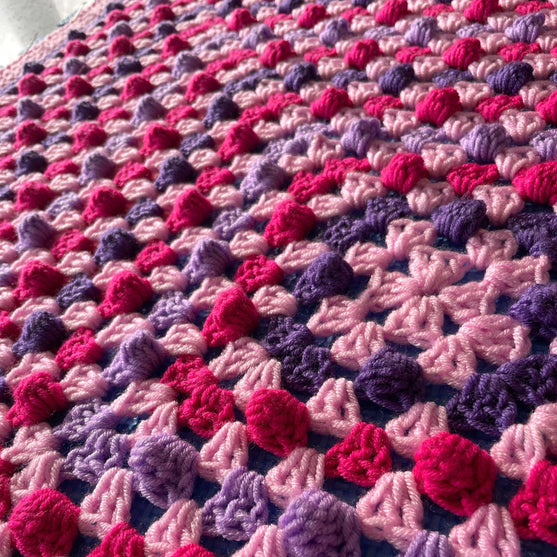

Bella’s Bobble Granny Square - Blanket
4