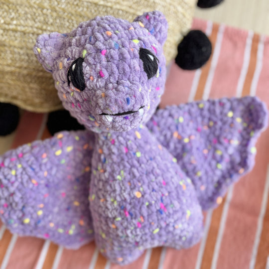 Official source image for the Boo the Bat crochet pattern