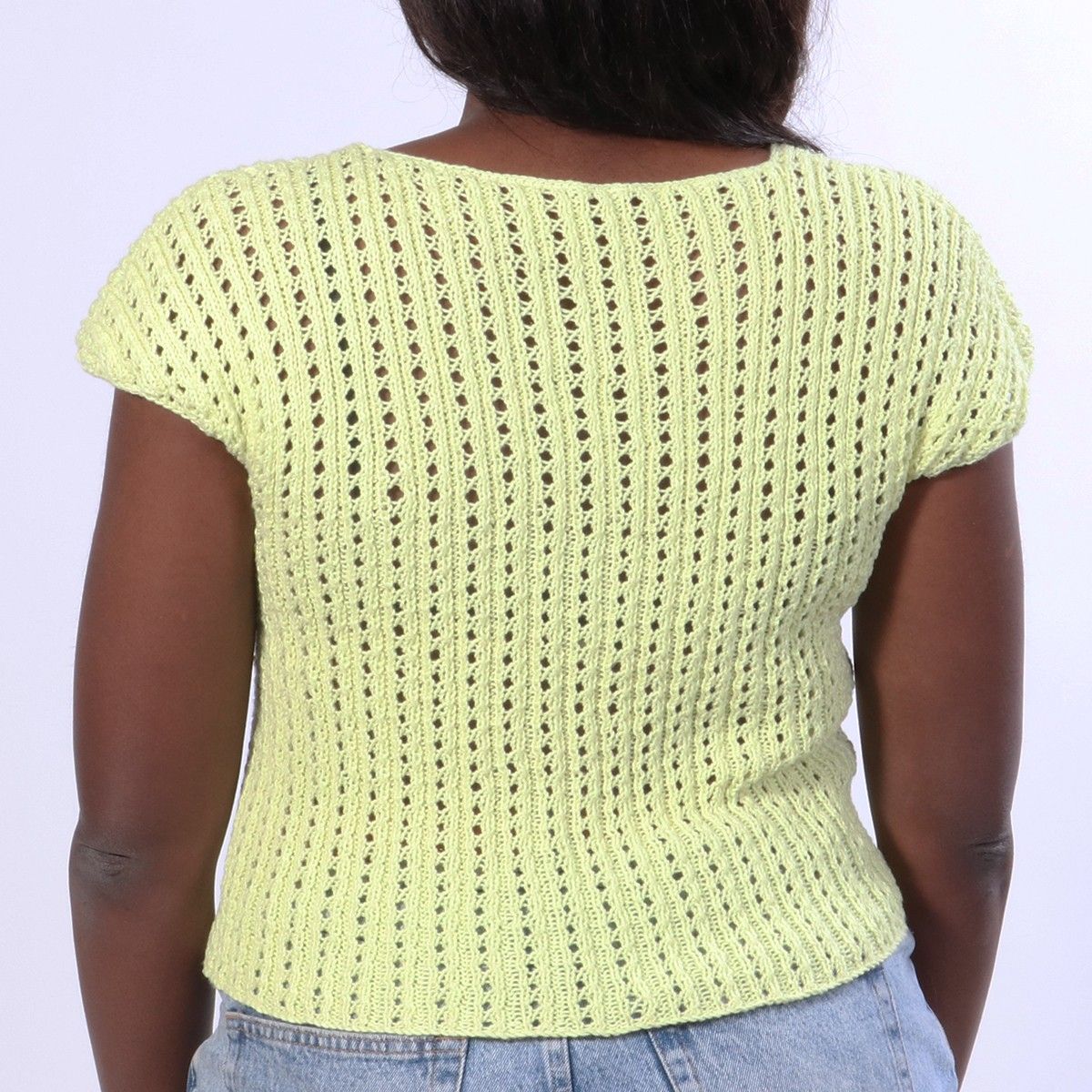 【Eaphi】front hole summer knit 週末価格(Eaphi)front hole summer knit beige - メルカリ