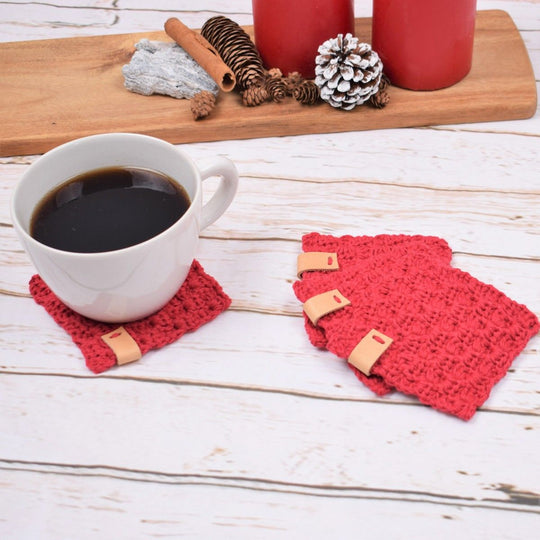“C2C” Christmas coasters