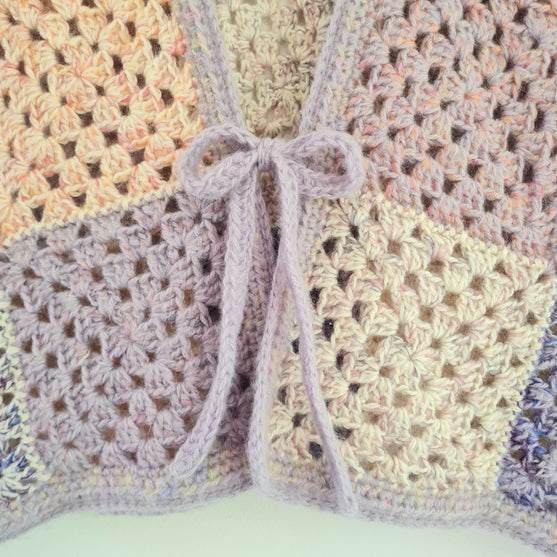 

Lavender - Granny Square Vest
3