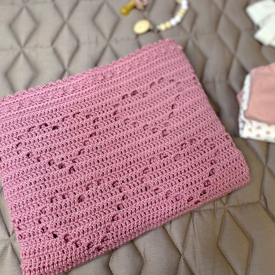 Lovely Hearts Bamboo – Baby blanket