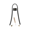 

Bag Drawstring - Black/Bronze - Go Handmade
2